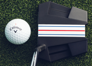 image of an odyssey triple track putter